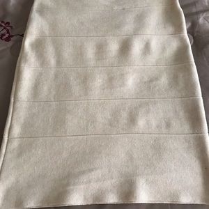 Brand New 🔥Cream Skirt💗